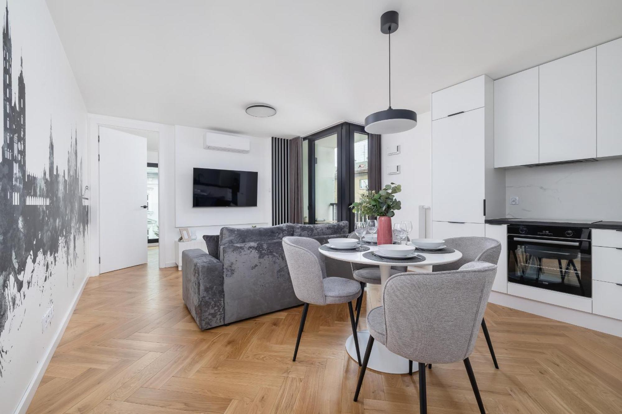 Lux Apartments Kosciuszki 39 With Parking By Renters Prestige Krakau Exterior foto